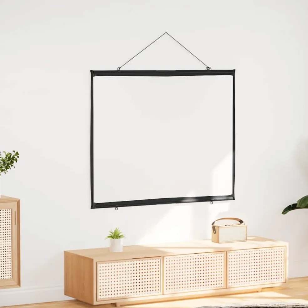 vidaXL Projectiescherm wandhangend 50 inch 4:3