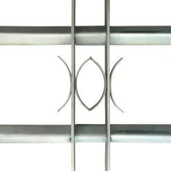 vidaXL Raambeveiligingen verstelbaar 2 st 700-1050 mm
