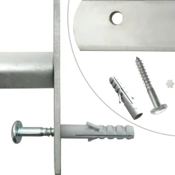 vidaXL Raambeveiligingen verstelbaar 2 st 1000-1500 mm