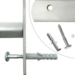 vidaXL Raambeveiligingen verstelbaar 2 st 1000-1500 mm