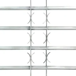 vidaXL Raambeveiligingen verstelbaar 2 st 1000-1500 mm