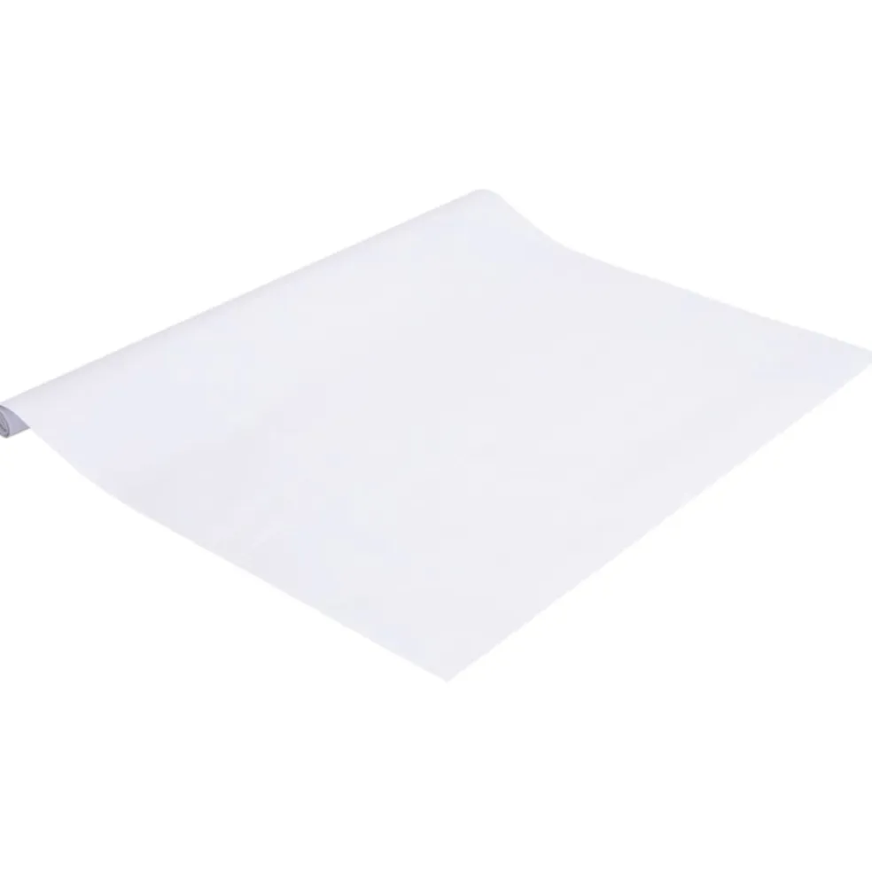 vidaXL Raamfolie mat 45x1000 cm PVC wit