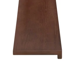 vidaXL Raamkozijnen 2 st Donkerbruin 70 x 15 x 2 cm Massief Eikenhout