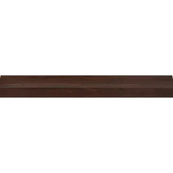 vidaXL Raamkozijnen 2 st Donkerbruin 70 x 15 x 2 cm Massief beukenhout