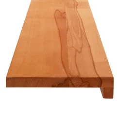 vidaXL Raamkozijnen 2 st Licht Bruin 70 x 15 x 2 cm Massief beukenhout