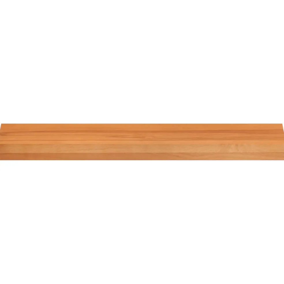 vidaXL Raamkozijnen 2 st Licht Bruin 70 x 15 x 2 cm Massief beukenhout