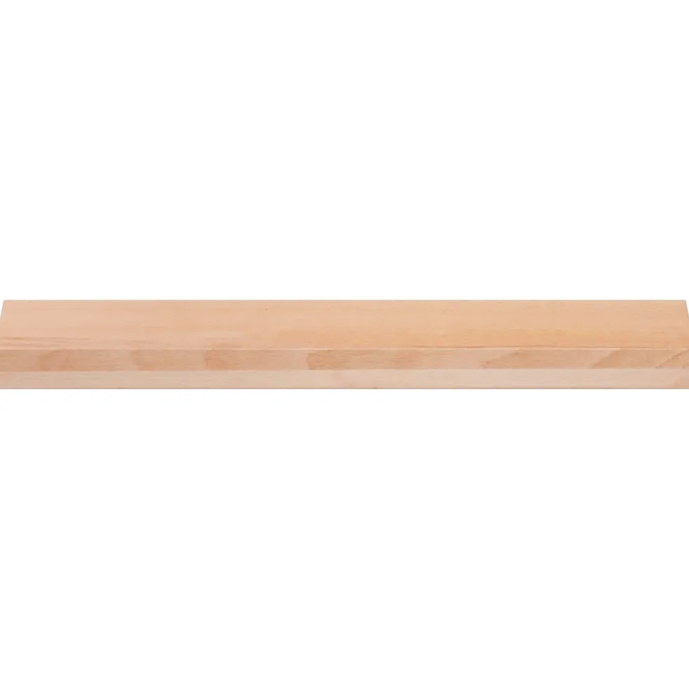vidaXL Raamkozijnen 2 st Naturel 70 x 15 x 2 cm Massief beukenhout