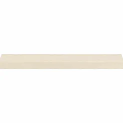 vidaXL Raamkozijnen 2 st Wit 70 x 15 x 2 cm Massief Eikenhout
