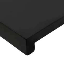 vidaXL Raamkozijnen 2 st Zwart 80x 15 x 2 cm Massief beukenhout