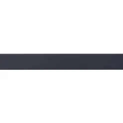 vidaXL Raamsokkel Antraciet met houten nerf 60 x 10 x 4,5 cm PVC