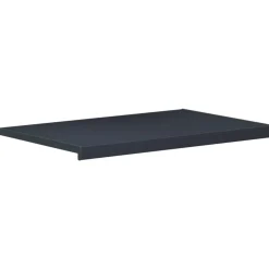 vidaXL Raamsokkel Antraciet met houten nerf 60 x 50 x 4,5 cm PVC