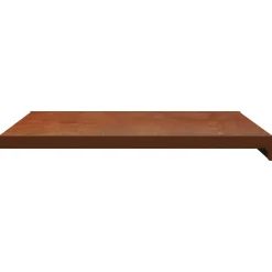 vidaXL Raamsokkel Bruin hout 60 x 50 x 4,5 cm PVC