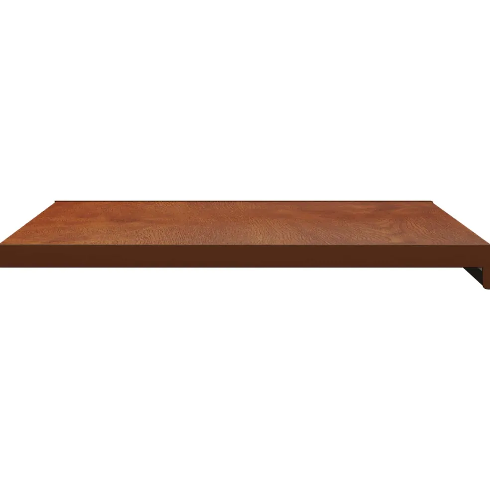 vidaXL Raamsokkel Bruin hout 60 x 50 x 4,5 cm PVC