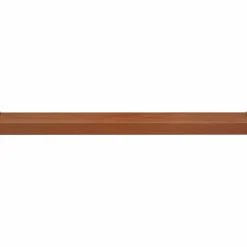 vidaXL Raamsokkel Bruin hout 60 x 15 x 4,5 cm PVC