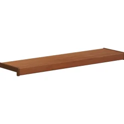 vidaXL Raamsokkel Bruin hout 60 x 25 x 4,5 cm PVC