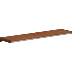 vidaXL Raamsokkel Bruin hout 60 x 25 x 4,5 cm PVC