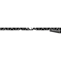vidaXL Raamsokkel Marmer textuur 60 x 45 x 4,5 cm PVC