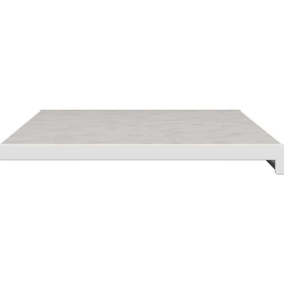 vidaXL Raamsokkel Marmer textuur 60 x 45 x 4,5 cm PVC