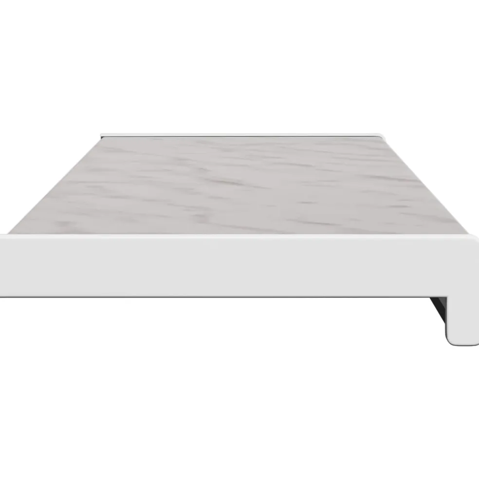 vidaXL Raamsokkel Marmer textuur 60 x 25 x 4,5 cm PVC