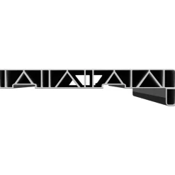vidaXL Raamsokkel Marmer textuur 60 x 25 x 4,5 cm PVC