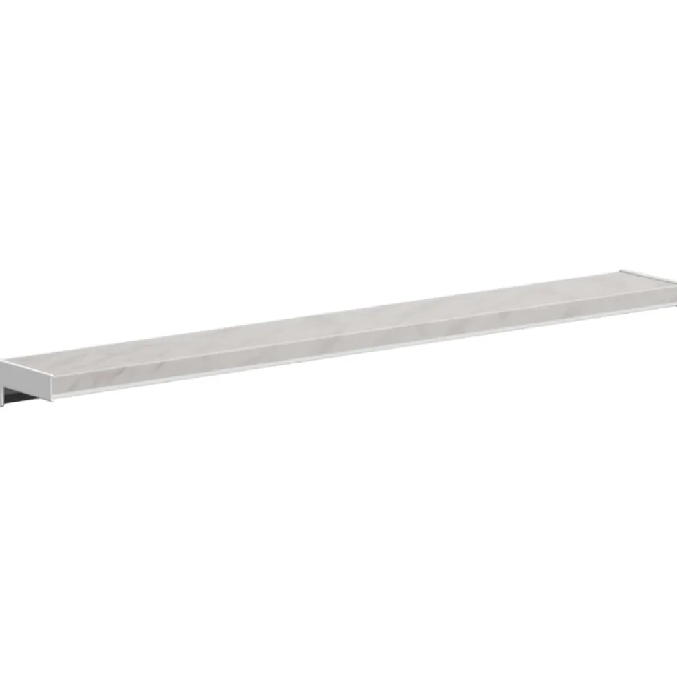 vidaXL Raamsokkel Marmer textuur 60 x 10 x 4,5 cm PVC