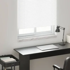 vidaXL Raamsokkel Marmer textuur 60 x 10 x 4,5 cm PVC