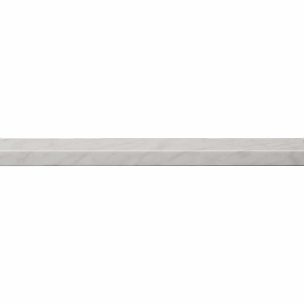 vidaXL Raamsokkel Marmer textuur 60 x 10 x 4,5 cm PVC