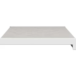 vidaXL Raamsokkel Marmer textuur 60 x 30 x 4,5 cm PVC