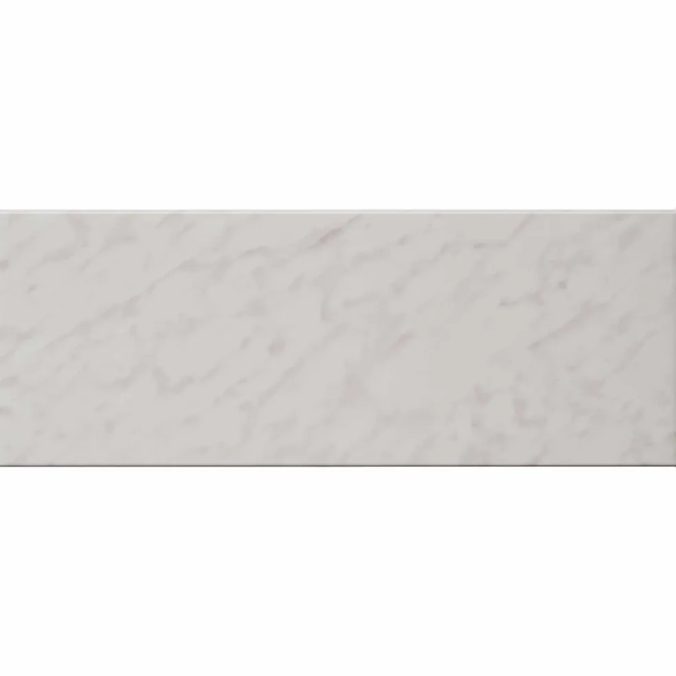 vidaXL Raamsokkel Marmer textuur 60 x 35 x 4,5 cm PVC