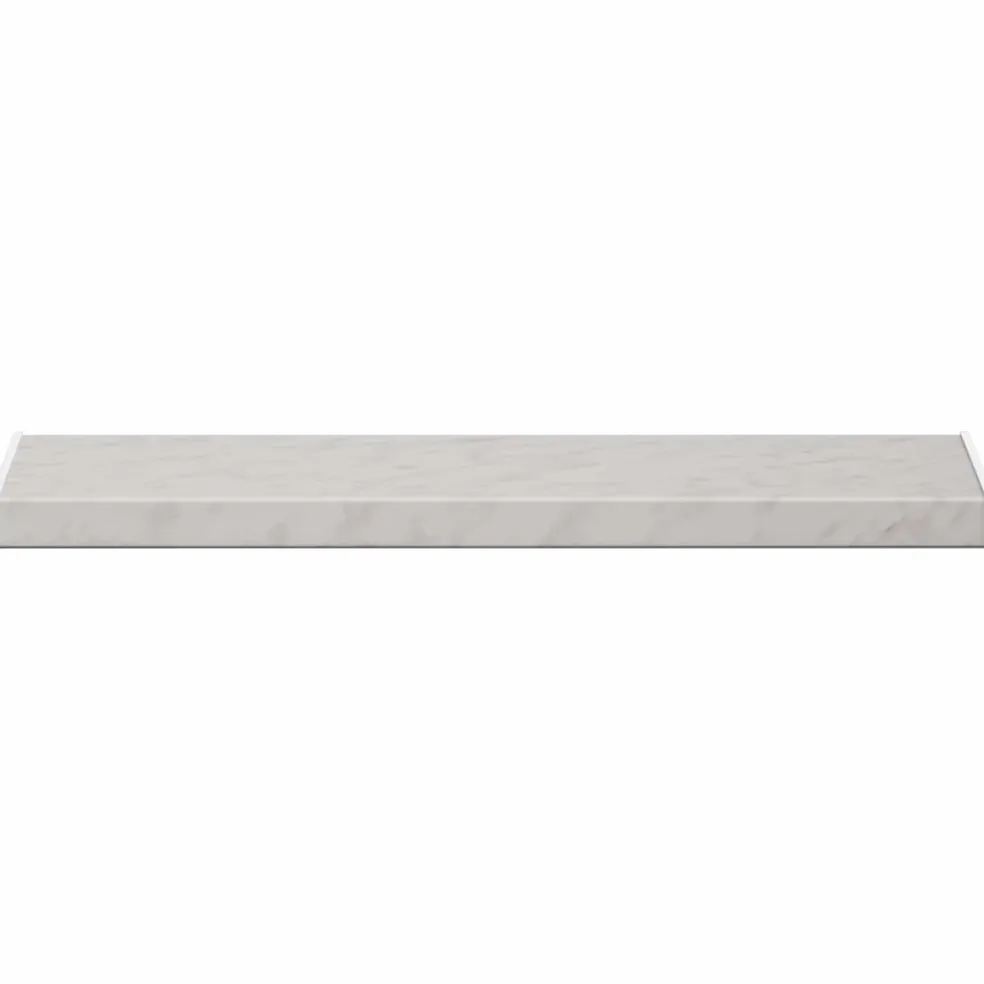 vidaXL Raamsokkel Marmer textuur 60 x 35 x 4,5 cm PVC