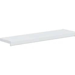 vidaXL Raamsokkel Wit 60 x 25 x 4,5 cm PVC