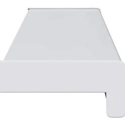 vidaXL Raamsokkel Wit 60 x 15 x 4,5 cm PVC