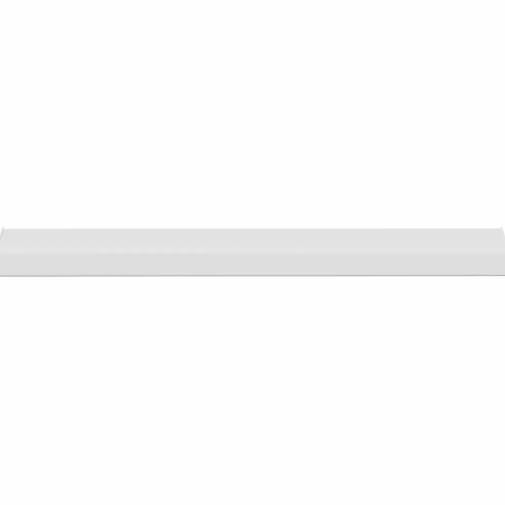 vidaXL Raamsokkel Wit 60 x 15 x 4,5 cm PVC