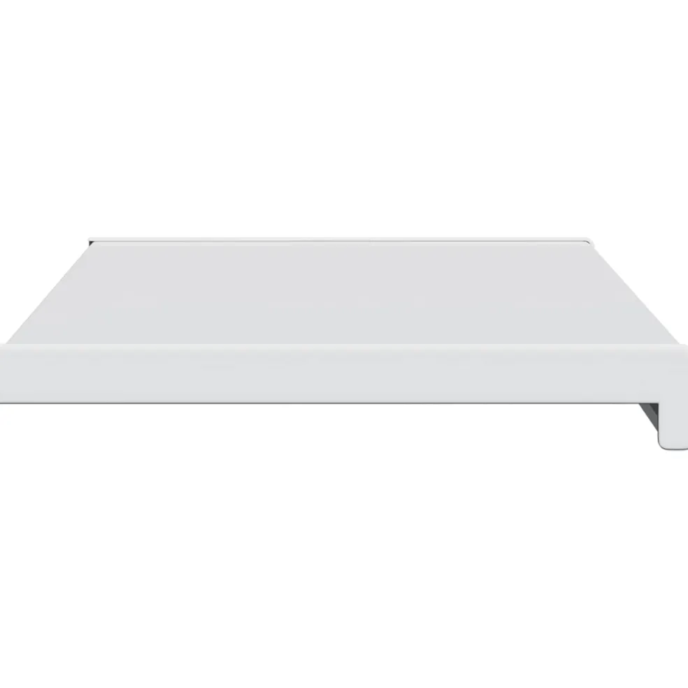 vidaXL Raamsokkel Wit 60 x 30 x 4,5 cm PVC