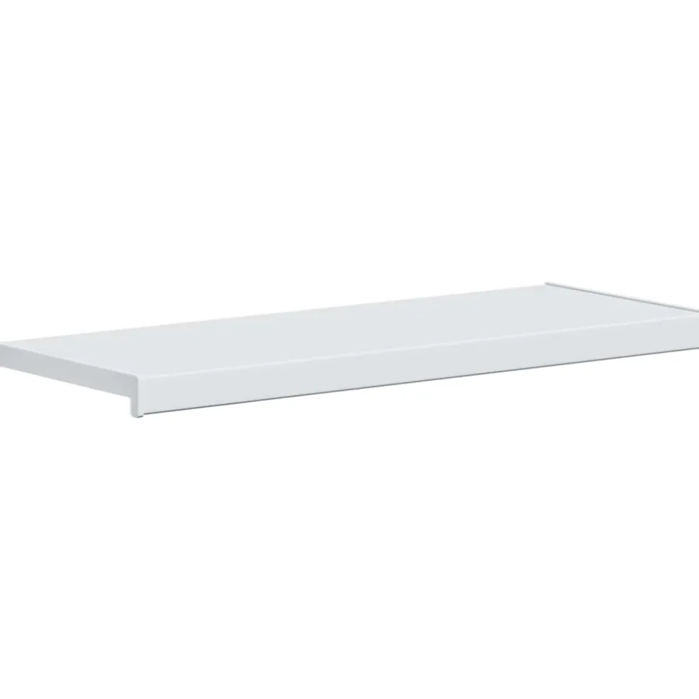 vidaXL Raamsokkel Wit 60 x 30 x 4,5 cm PVC