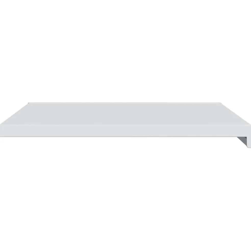 vidaXL Raamsokkel Wit 60 x 50 x 4,5 cm PVC