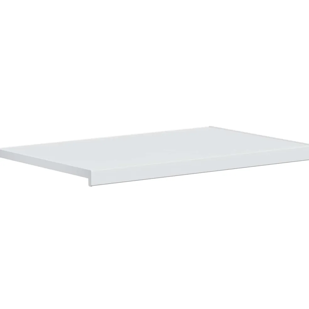vidaXL Raamsokkel Wit 60 x 50 x 4,5 cm PVC