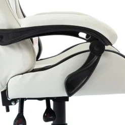 vidaXL Racestoel kunstleer zwart