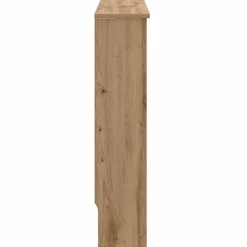 vidaXL Radiatorafdekking Artisanaal eiken 78 x 19 x 81,5 cm