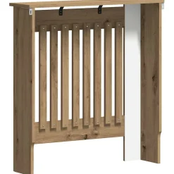 vidaXL Radiatorafdekking Artisanaal eiken 78 x 19 x 81,5 cm