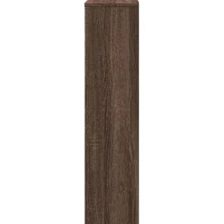vidaXL Radiatorafdekking Bruin eiken Bewerkt hout