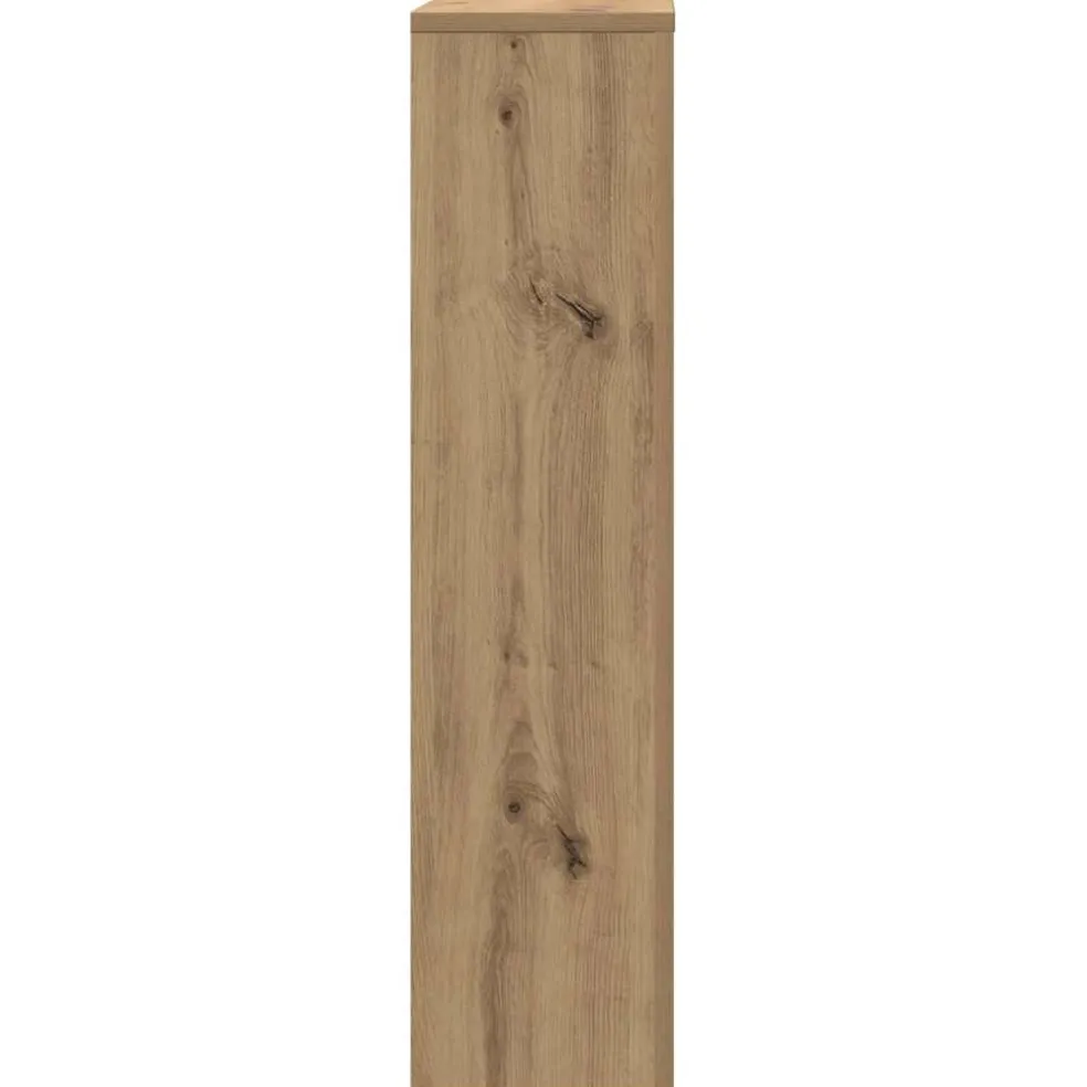 vidaXL Radiatorafdekking Eiken 78 x 20 x 82 cm Bewerkt hout