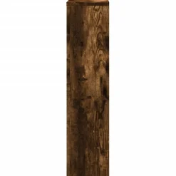 vidaXL Radiatorafdekking Gerookt eiken 78 x 20 x 82 cm Bewerkt hout