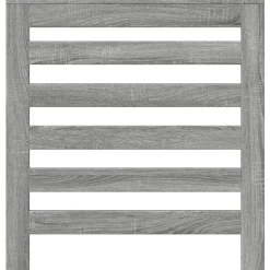 vidaXL Radiatorafdekking Grijs Sonoma 78 x 20 x 82 cm Bewerkt hout