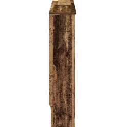 vidaXL Radiatorafdekking Oud hout 172 x 19 x 81,5 cm Bewerkt hout