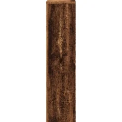 vidaXL Radiatorafdekking Oud hout 78 x 20 x 82 cm Bewerkt hout