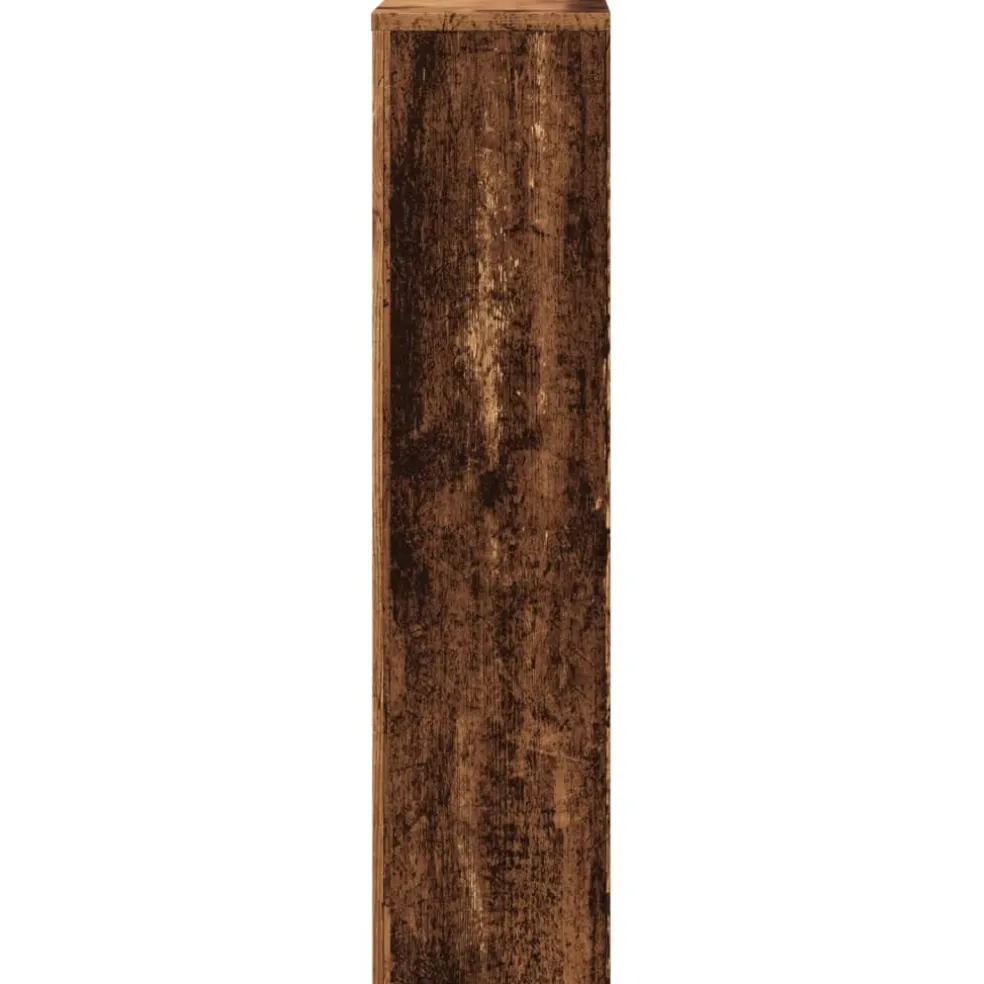 vidaXL Radiatorafdekking Oud hout 78 x 20 x 82 cm Bewerkt hout