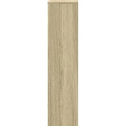 vidaXL Radiatorafdekking Sonoma Eiken 78 x 20 x 82 cm Bewerkt hout