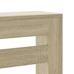 vidaXL Radiatorafdekking Sonoma Eiken 78 x 20 x 82 cm Bewerkt hout