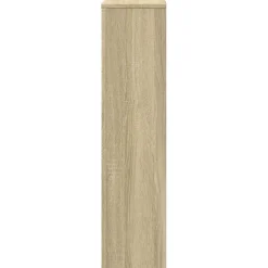 vidaXL Radiatorafdekking Sonoma Eiken 78 x 20 x 82 cm Bewerkt hout